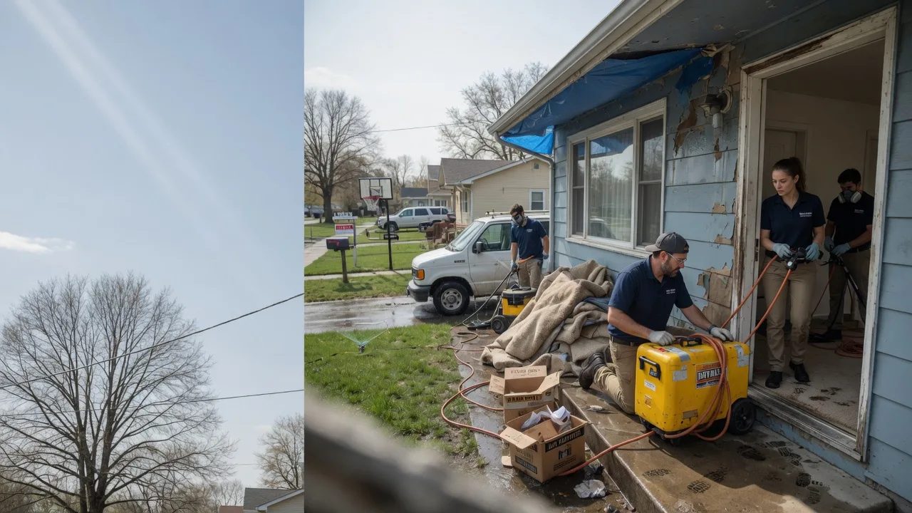 Basement Flood Cleanup in Santa Clara, NM near me